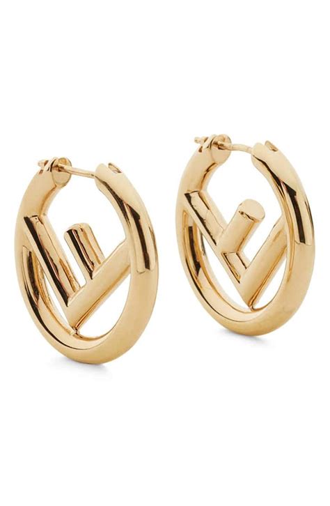 fendi hoop earring.